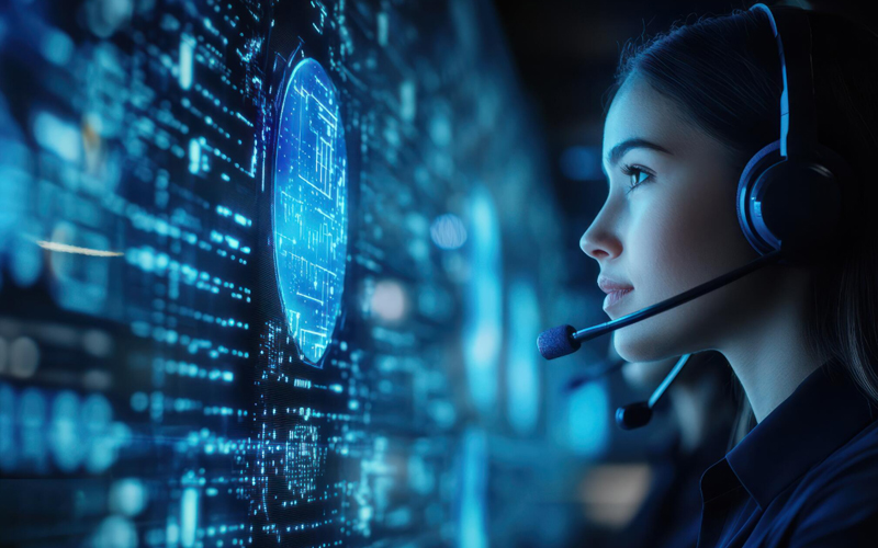 AI in customer service operations for speed and scale 