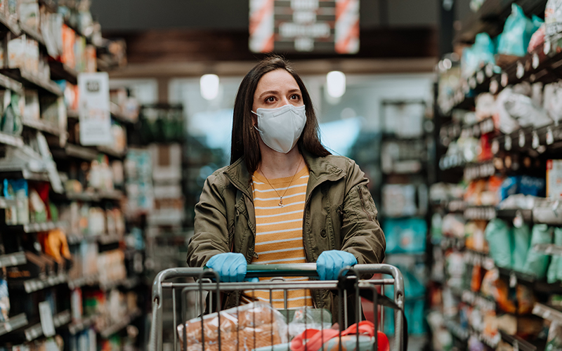 A pandemic enters with a shopping cart: Can the supermarket sustain itself?