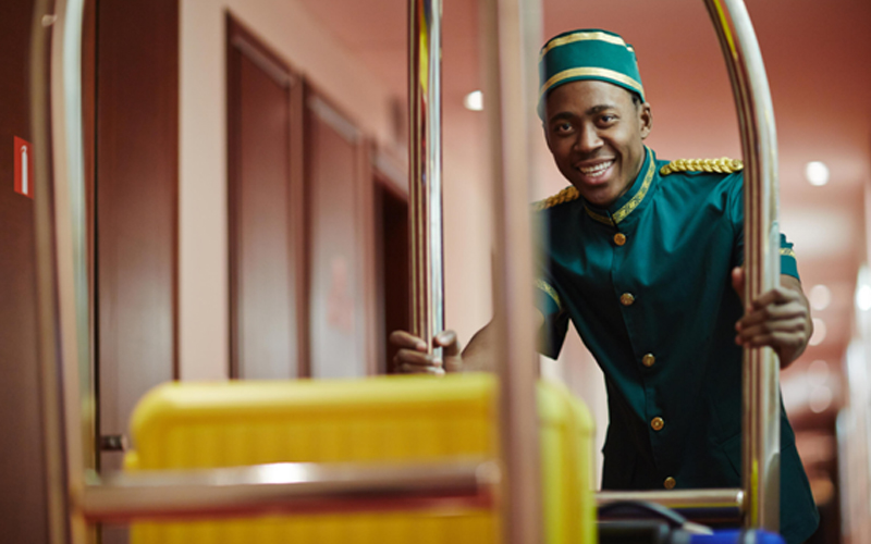 Driving tech-f	irst sustainability in hospitality 