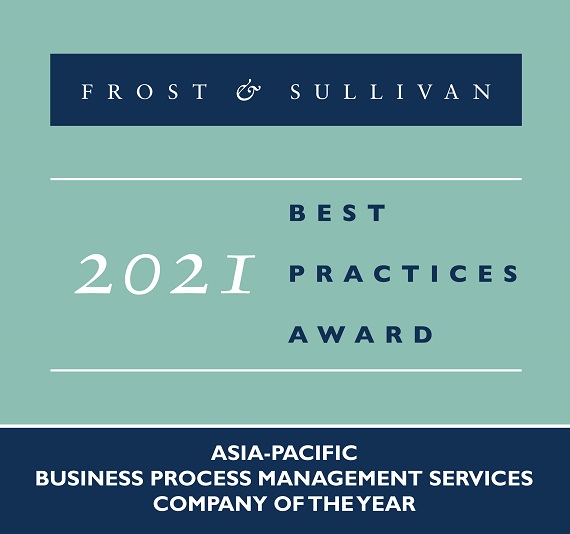 Infosys BPM recognized as 2021 Company of the Year by Frost & Sullivan
