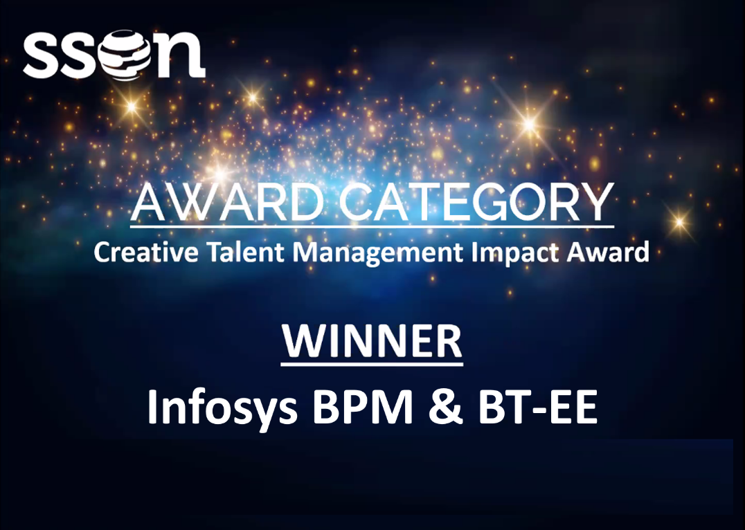 Infosys BPM and BT-EE Win the SSON Europe Impact Award 2021