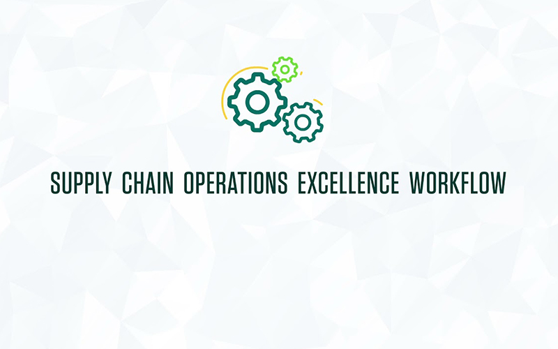Supply chain workflow