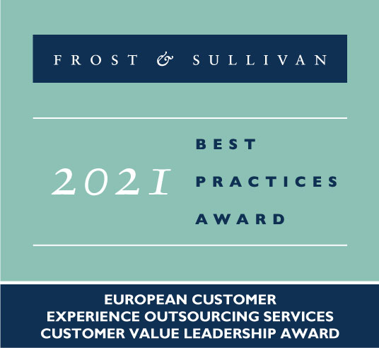 Infosys BPM receives the 2021 Frost & Sullivan European Customer Experience Award