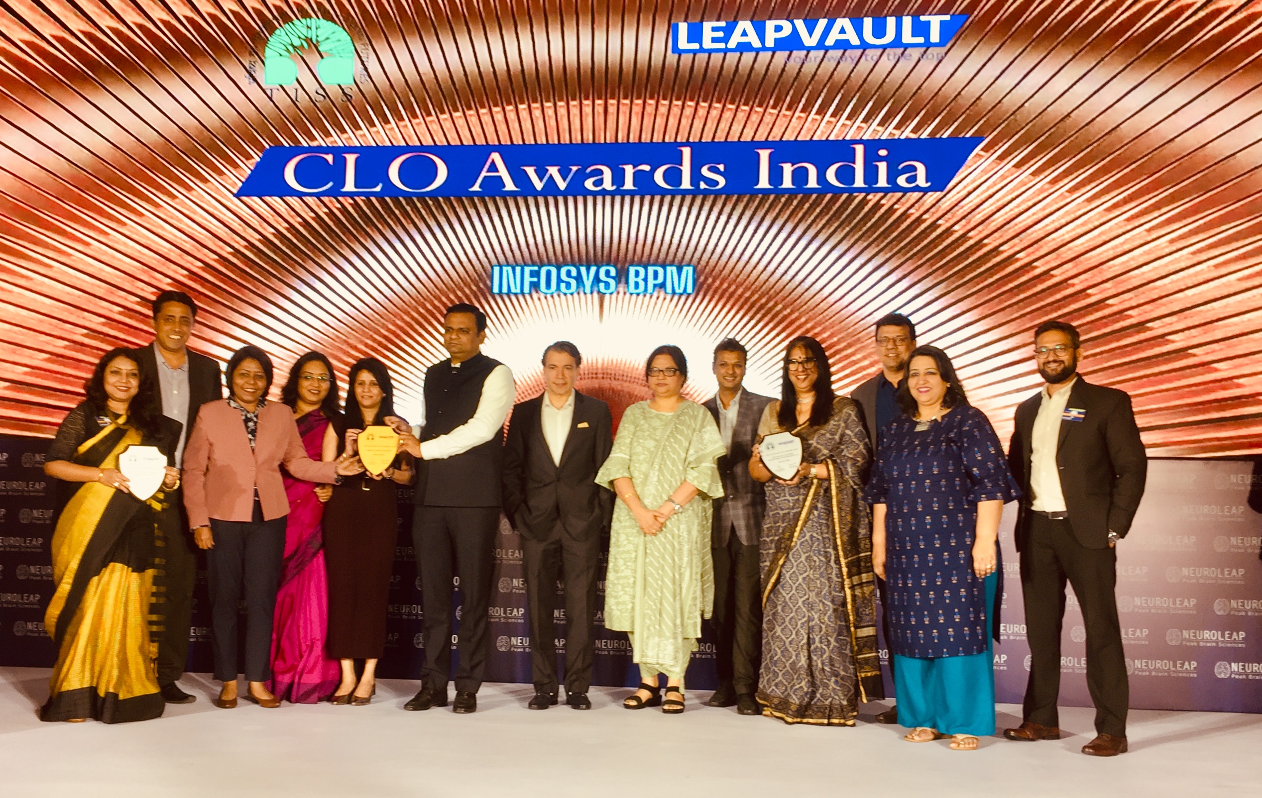 Infosys BPM wins big at TISS LeapVault CLO Awards India 2022