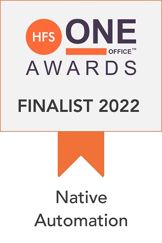 Philips Native Automation Case Study is a Finalist in the 2022 HFS OneOfficeTM Awards