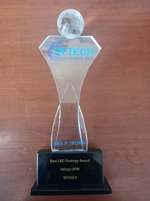 Infosys BPM recognised at the HR TECH Summit & Awards 2022