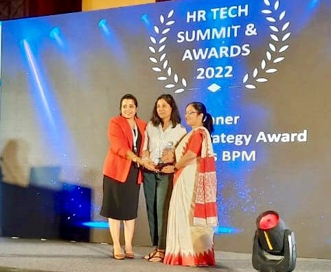 Infosys BPM recognised at the HR TECH Summit & Awards 2022
