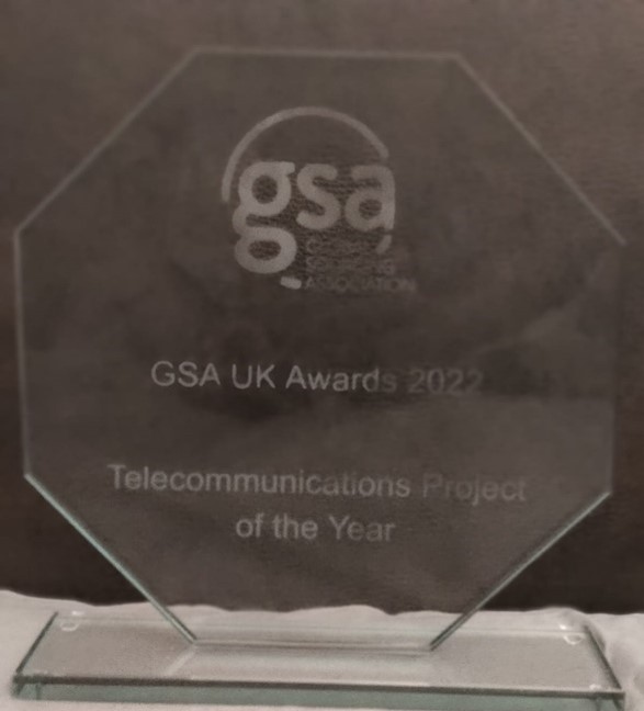 Infosys BPM and BT-EE shine at GSA UK Awards 2022