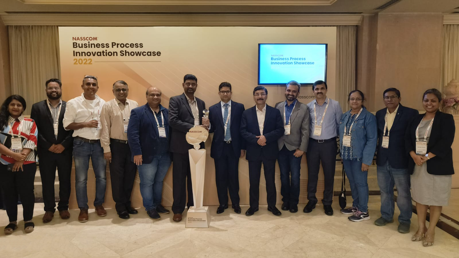 Winners at the NASSCOM Business Innovation Showcase 2022 Awards