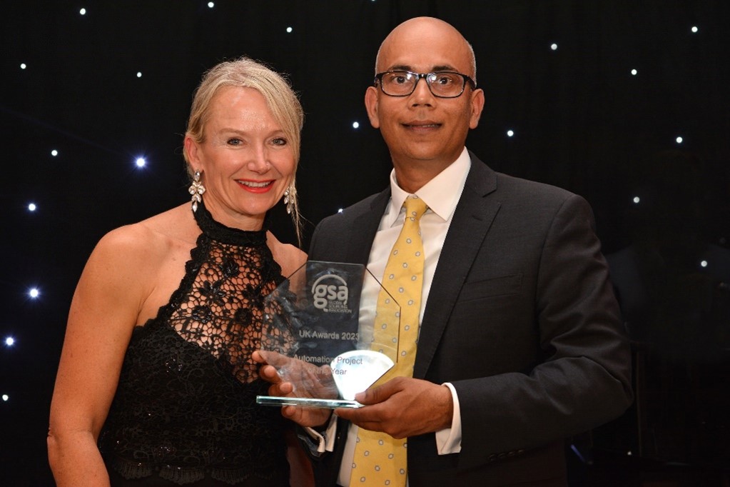 Infosys BPM and BT Enterprise won the GSA UK 2023 award