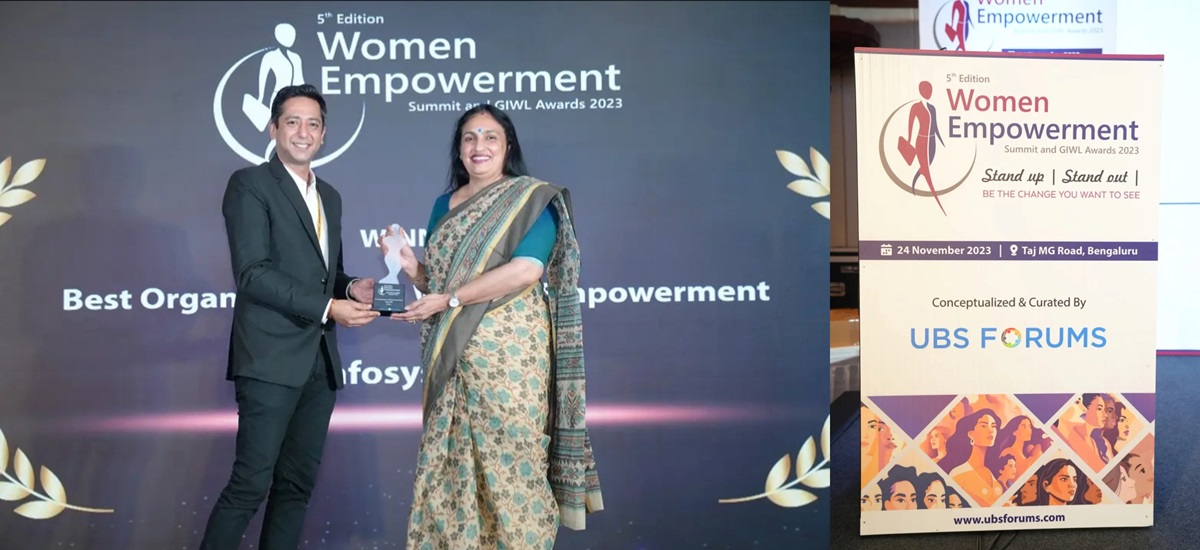 Infosys BPM wins at Women Empowerment Summit and GIWL Awards 2023