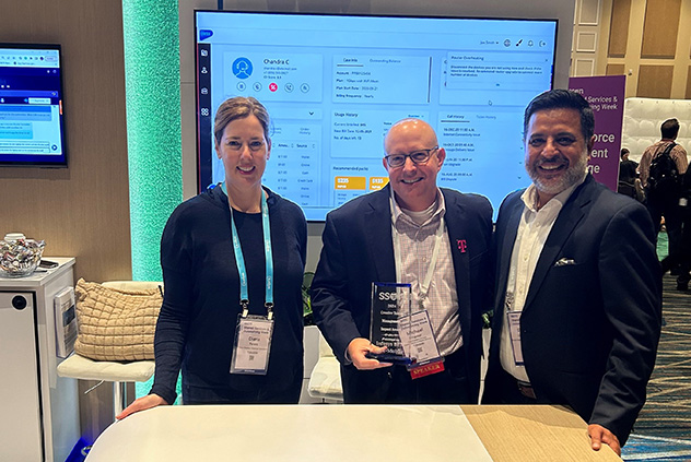 Infosys BPM and T-Mobile won the SSON North America Impact Award 2024