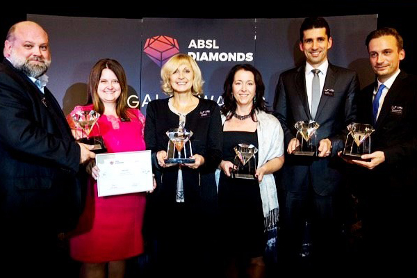 Infosys Brno Center awarded the ABSL Diamond Award 2016