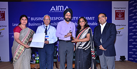 Infosys BPO triumphs at the AIMA’s Business Responsibility Summit case study contest