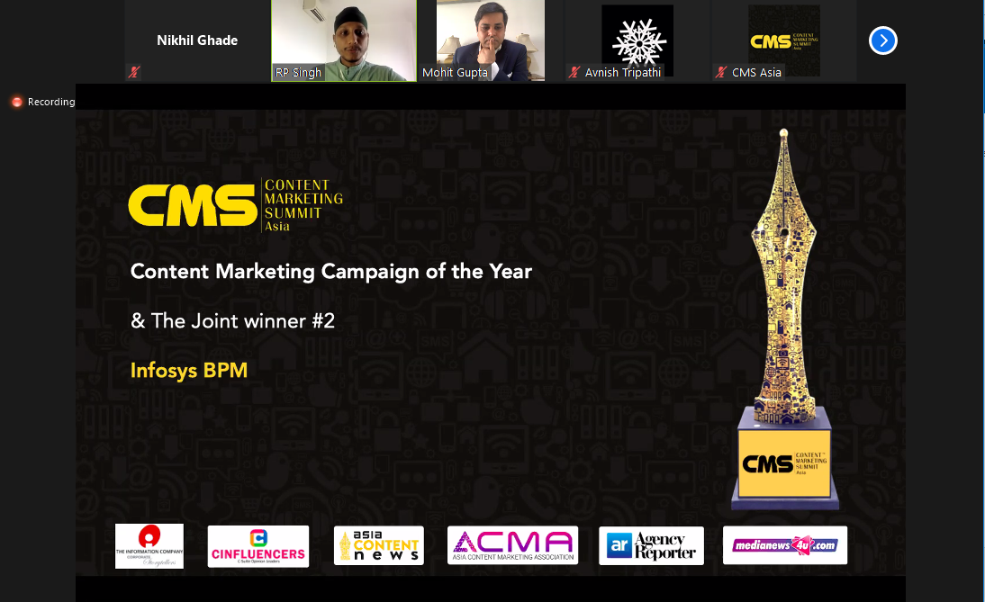 CMS Asia Content Marketing Campaign of the Year 2020 SSON Asia Impact Awards 2020