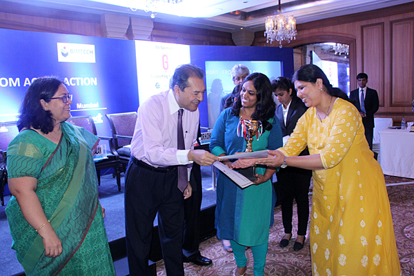 Infosys BPO wins the case study competition at the NHRDN 2nd Corporate Social Responsibility Summit, 2015