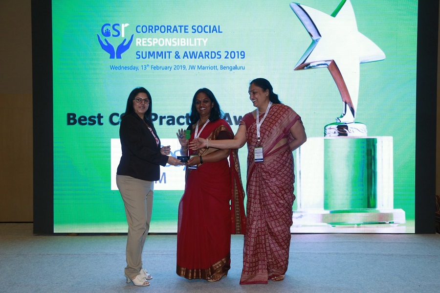 Infosys BPM recognized with Best CSR Practice Award 2019