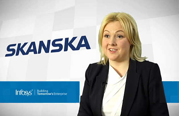 Infosys helped Skanska set up a shared service center for its F&A function