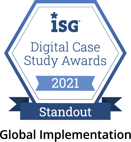 Infosys Case Study Recognized by ISG Digital Case Study Awards