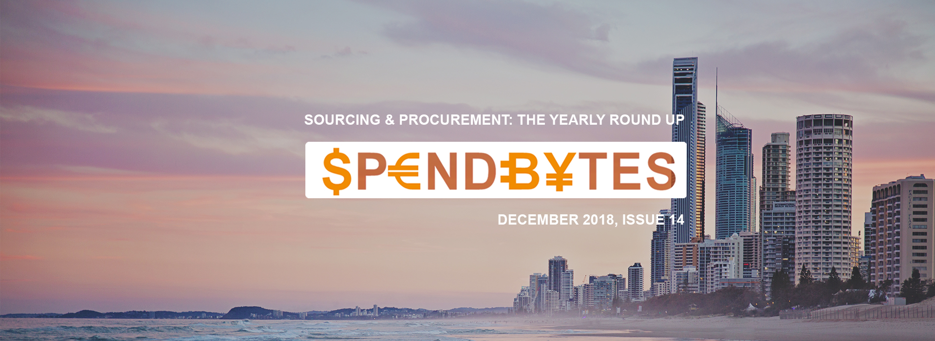 Sourcing and Procurement Trends 2018 -SpendBytes Issue 10
